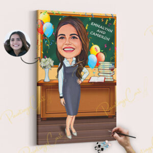 The Beautiful Teacher - Custom Art