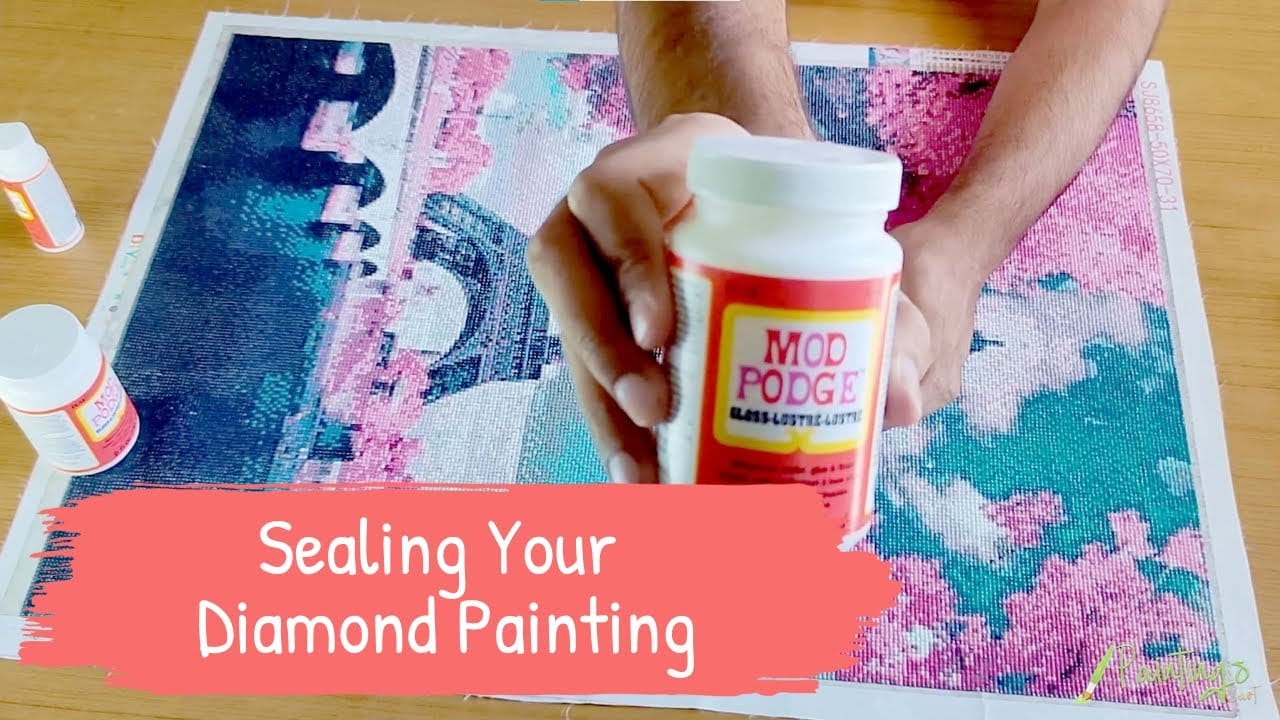Seal a Diamond Painting and What Sealant to Use - TCBS