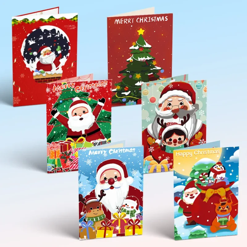 Personalized Christmas Cards - Paint By Numbers