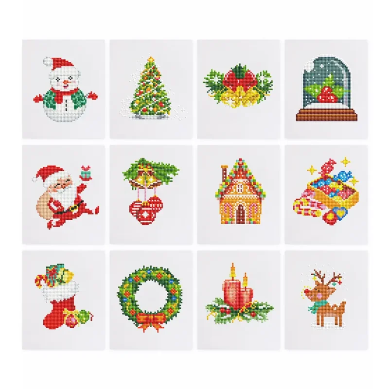 Mini Christmas Diamond Paintings Cm013 2