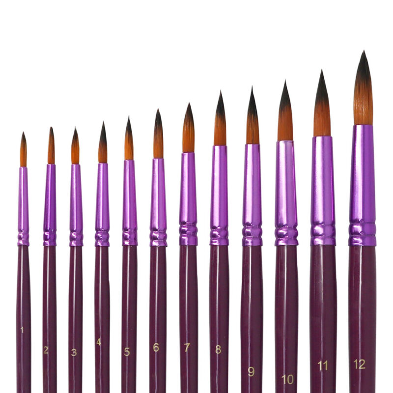 Paint-By-Number-Brushes-10-sizes